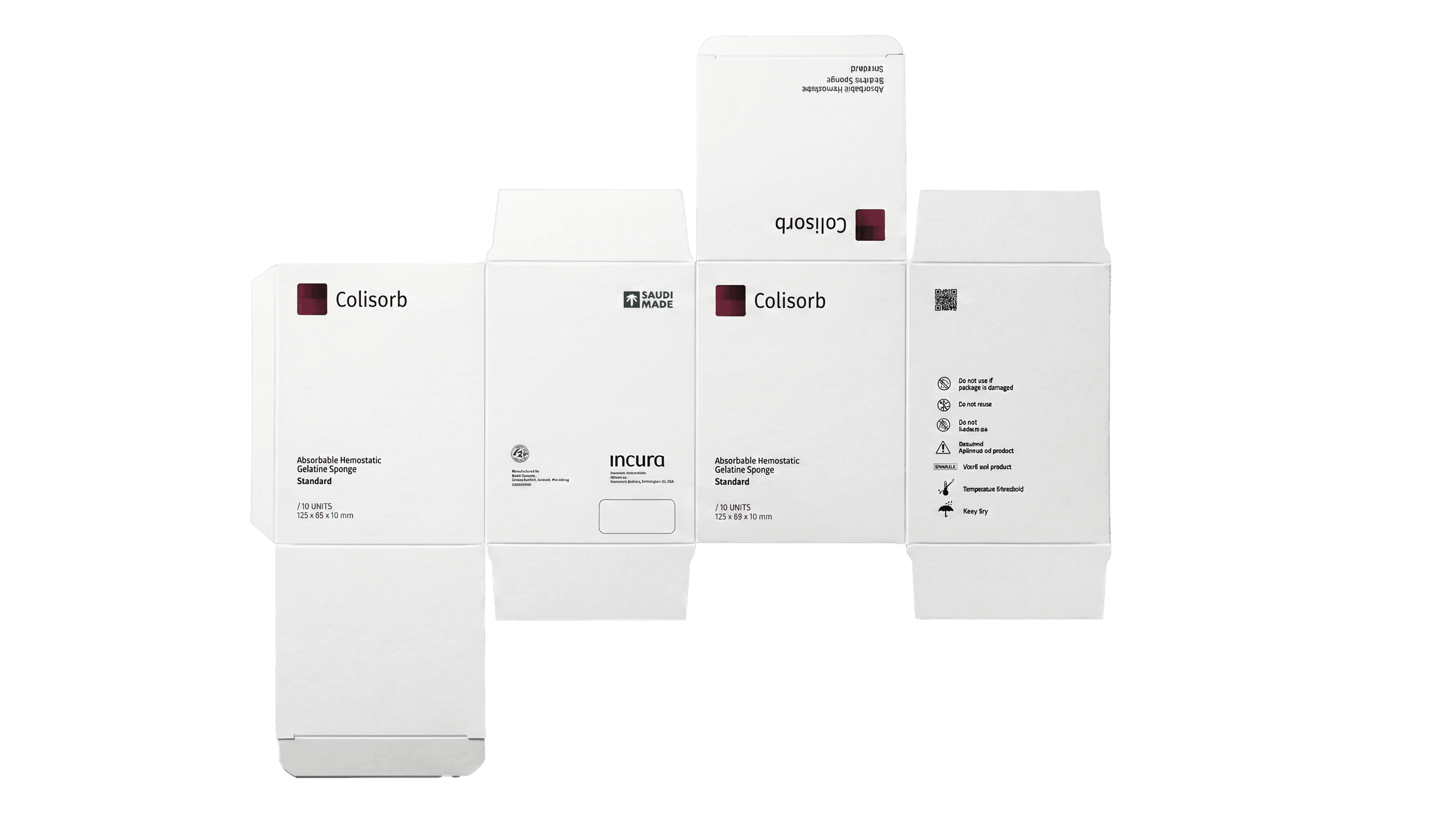 Incura diecut packaging system