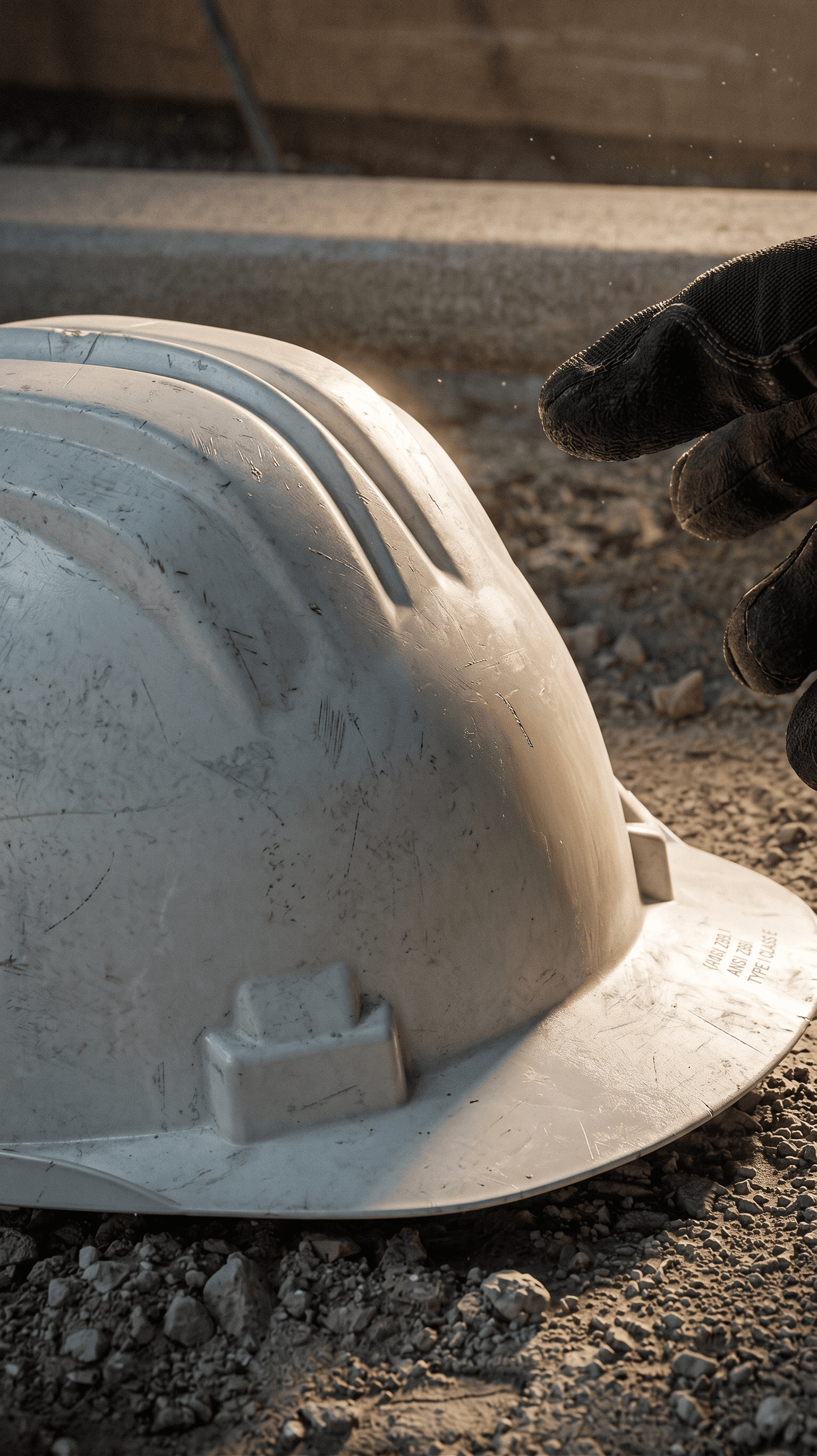 GeniProcess safety campaign helmet visual